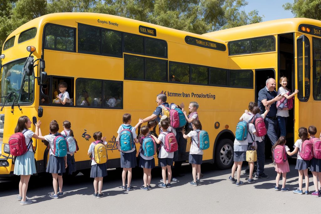 תמונה זו נוצרה על ידי NOVITA בינה מלאכותית הסעות ילדים לגנים