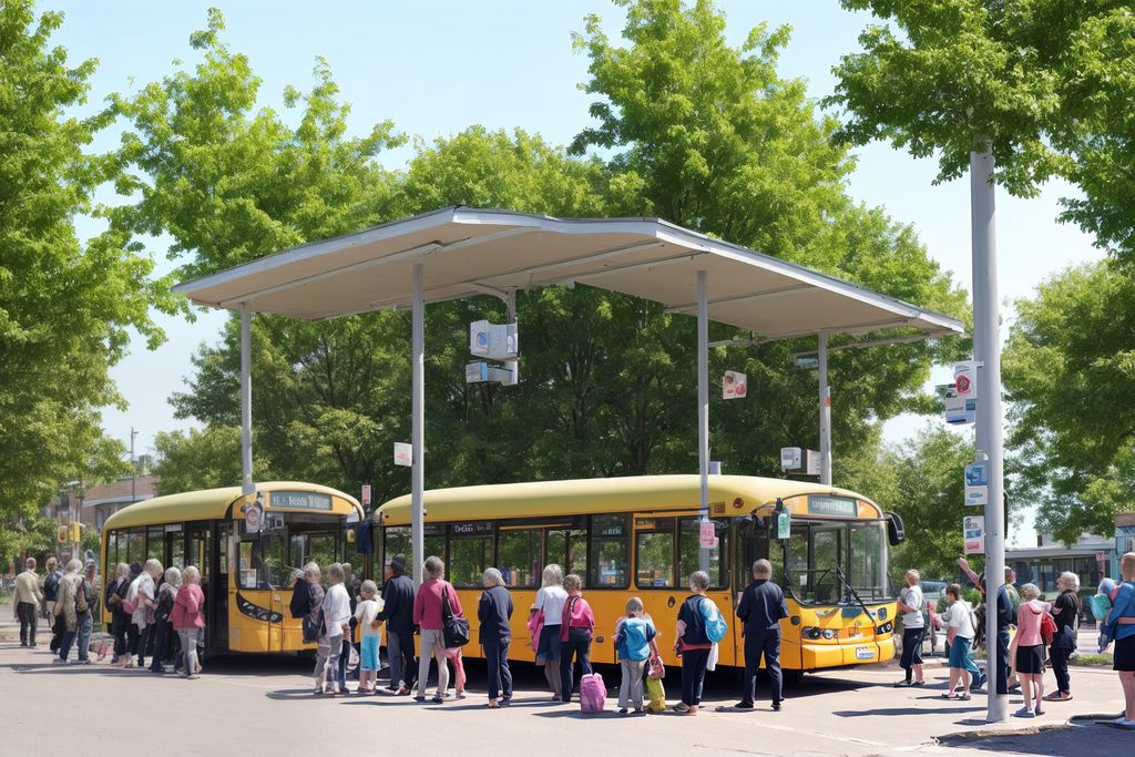 תמונה זו נוצרה על ידי NOVITA בינה מלאכותית מסלול הסעות קבוע